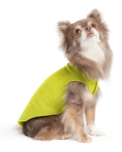 Pullover Stretch Dog Fleece in Avocado