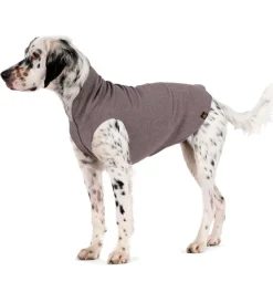 Pullover Stretch Dog Fleece in Charcoal Grey
