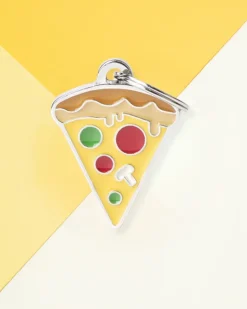 Pupper Pizza Custom Pet ID Tag