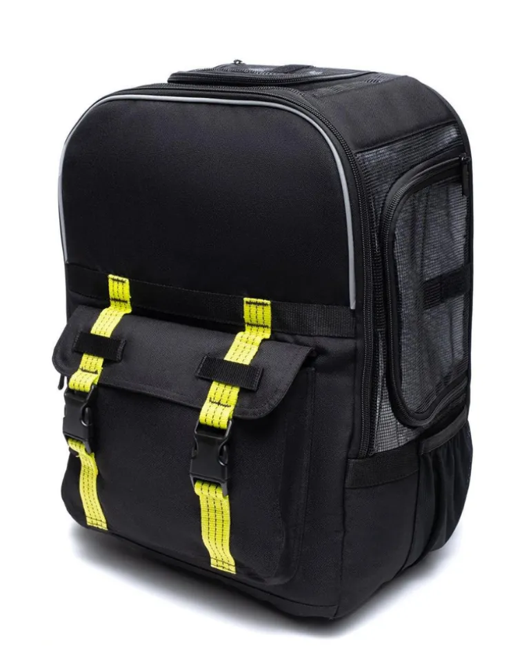 Ready-For-Adventure Pet Backpack in Black (Airline Compliant)