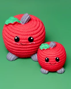 Red Apple Ruff-Tex Latex Dog Ball Toy