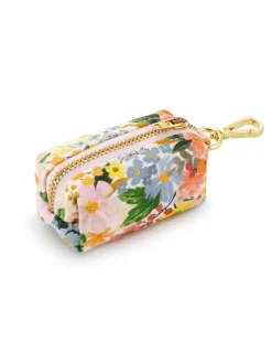 Rifle Paper Co. X TFG Marguerite Waxed Canvas Waste Bag Dispenser (Made in the USA)