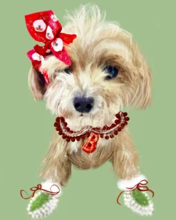 Rory Gevis Holiday Pet Portrait