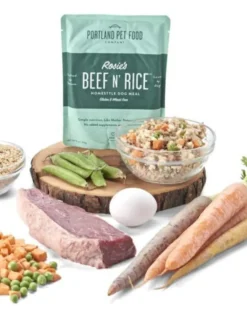 Rosie's Beef N' Rice Meal Pouch for Dogs (Made in the USA)