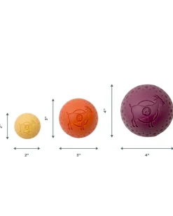 Rubber Floating Dog Ball Toy