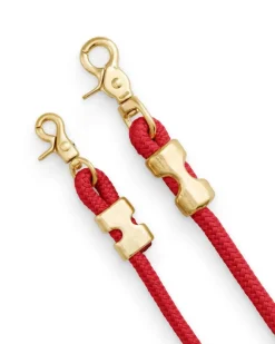 Ruby Red Marine Rope Dog Leash (Made in the USA)