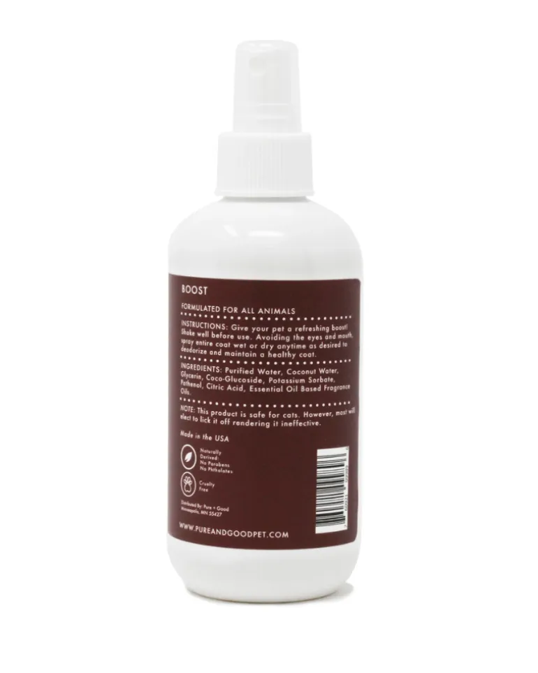 Sandalwood + Coconut Boost Dog Spray (8oz)