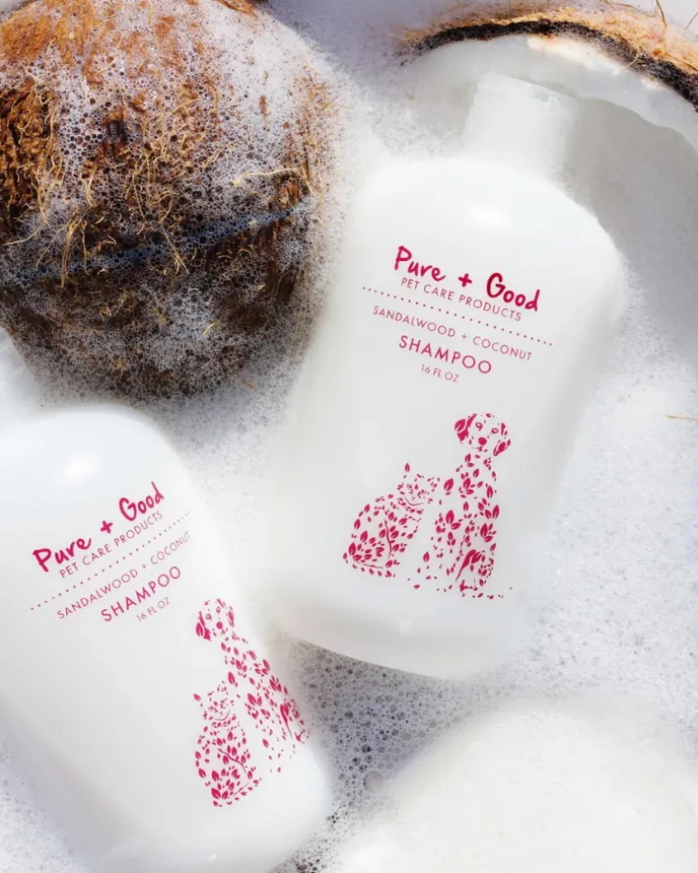 Sandalwood & Coconut Deep Cleansing Shampoo for Dogs & Cats