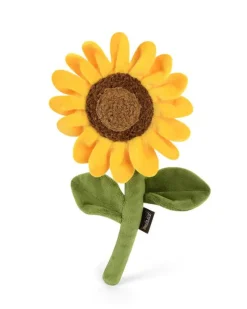 Sassy Sunflower Crinkly Squeaker Dog Toy