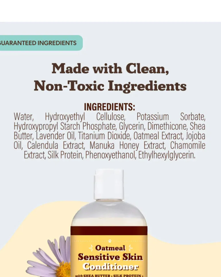 Sensitive Skin Oatmeal Dog Conditioner
