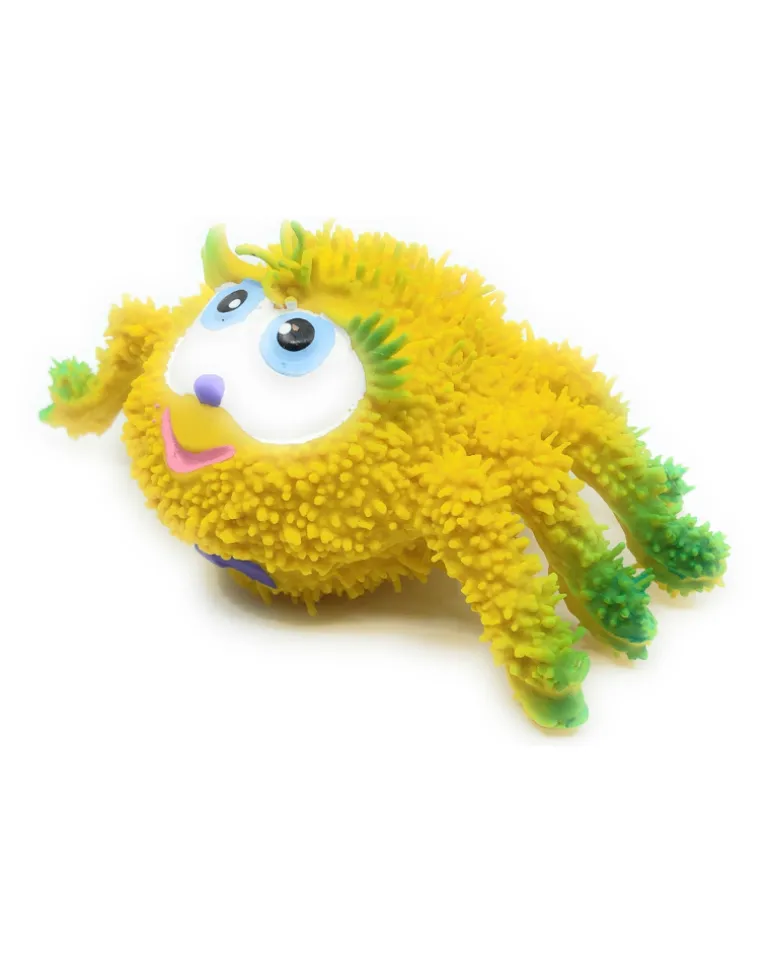 Sensory Spider Rubber Squeaky Dog Toy