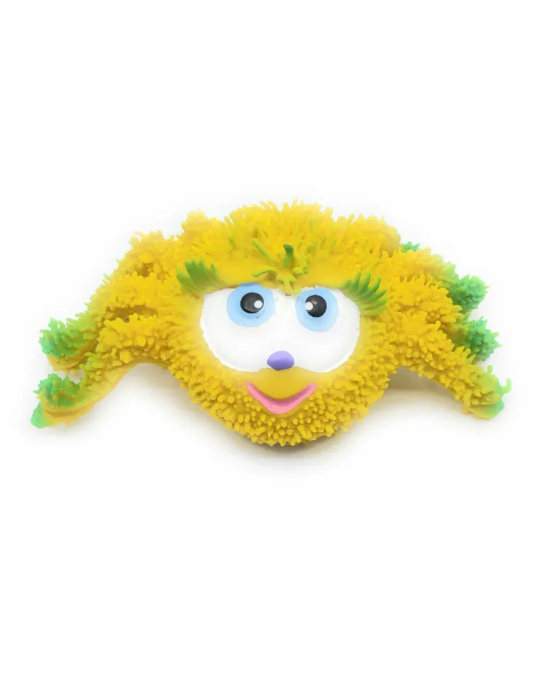 Sensory Spider Rubber Squeaky Dog Toy