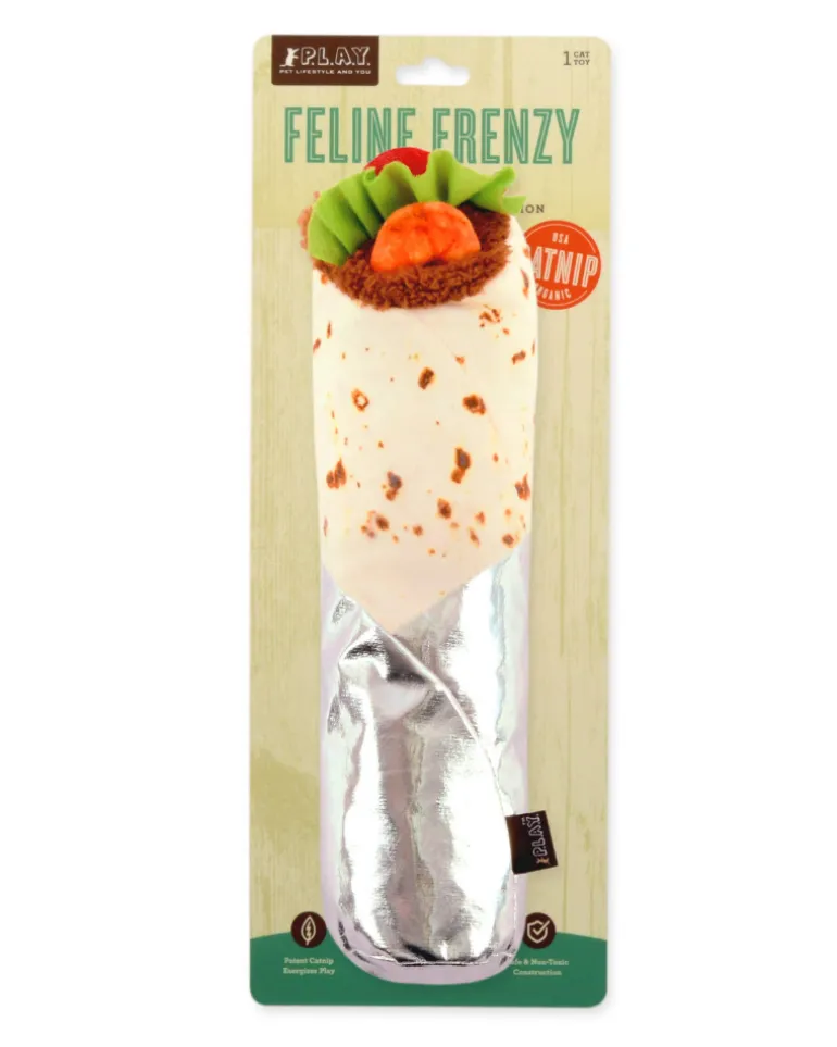 Shrimp Purrito Catnip Cat Toy
