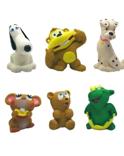 Silly Latex Dog Toys (6-Pack)