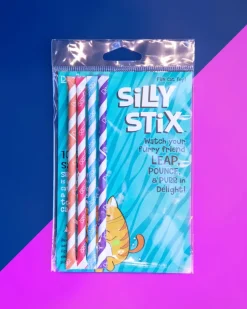 Silly Stix Silvervine Cat Toy (4-Pack) (Made in the USA)