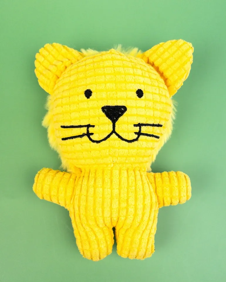 Small Squeaky Corn Fleece Plush Dog Toy