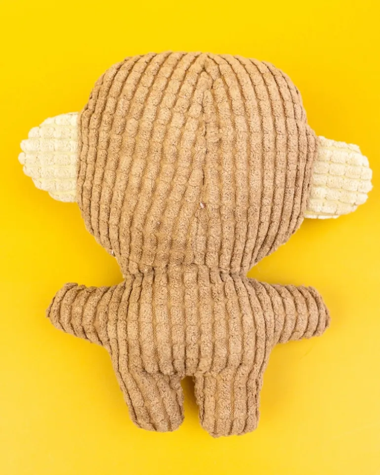 Small Squeaky Corn Fleece Plush Dog Toy