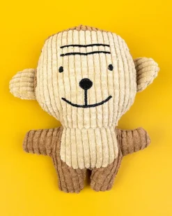 Small Squeaky Corn Fleece Plush Dog Toy