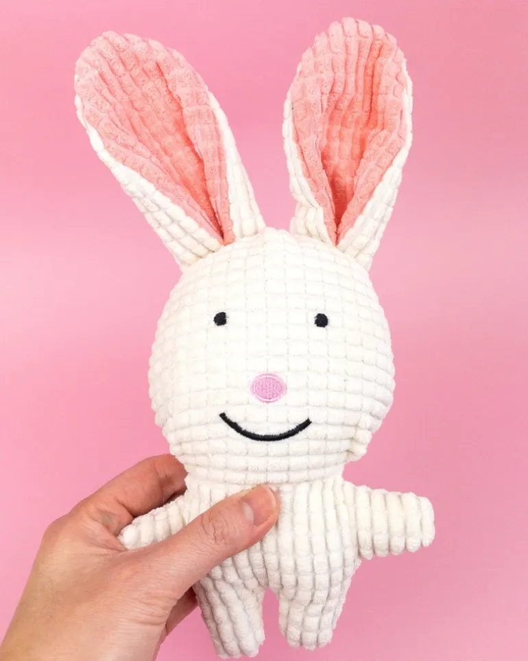 Small Squeaky Corn Fleece Plush Dog Toy
