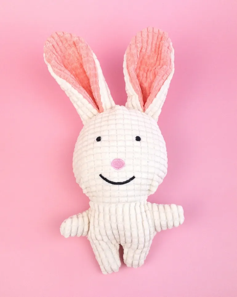 Small Squeaky Corn Fleece Plush Dog Toy