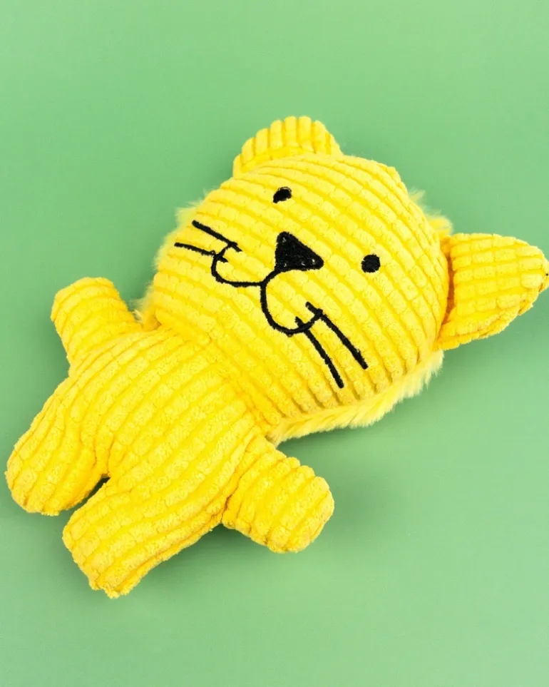 Small Squeaky Corn Fleece Plush Dog Toy