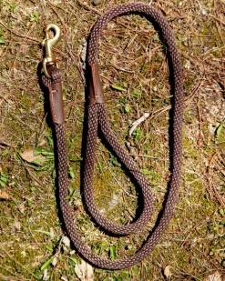 Snap Leash in Dark Brown (Made in the USA)