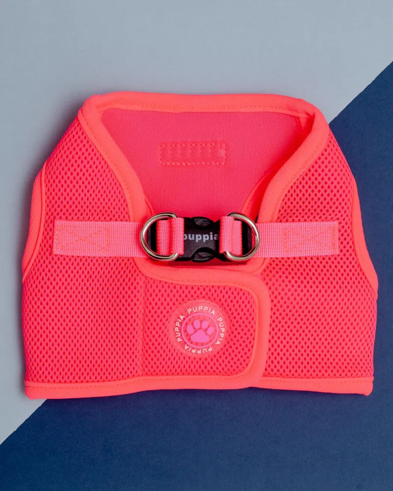Soft Vest Dog Harness in Neon Pink
