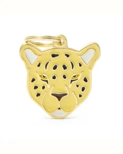 Spotted Leopard Custom Pet ID Tag