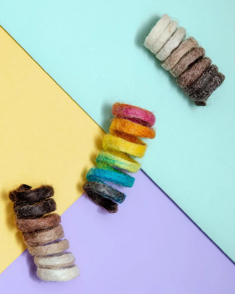 Spring Wool Cat Toy