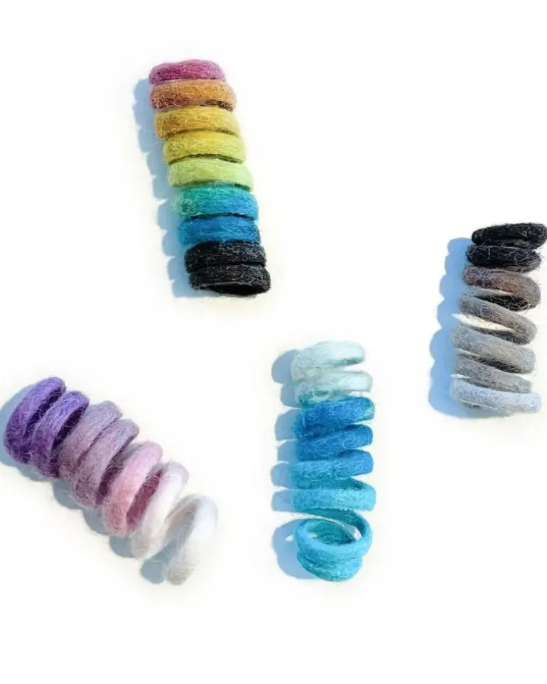 Spring Wool Cat Toy