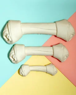 Squeaky Latex Dog Bone Toy