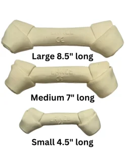 Squeaky Latex Dog Bone Toy