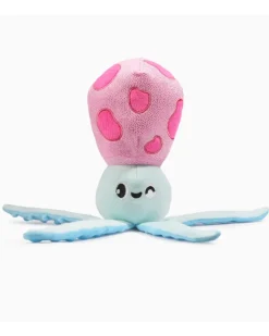 Squeaky Squid Plush Dog Toy