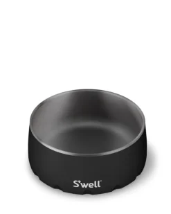 Stainless Steel Dog Bowl in Onyx