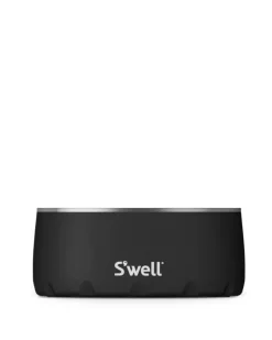 Stainless Steel Dog Bowl in Onyx