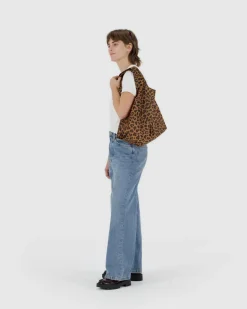 Standard Baggu Reusable Bag in Leopard