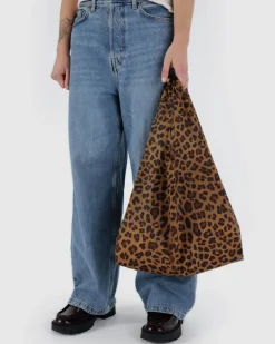 Standard Baggu Reusable Bag in Leopard