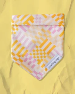 Stay Groovy Dog Bandana (Made in the USA) (FINAL SALE)