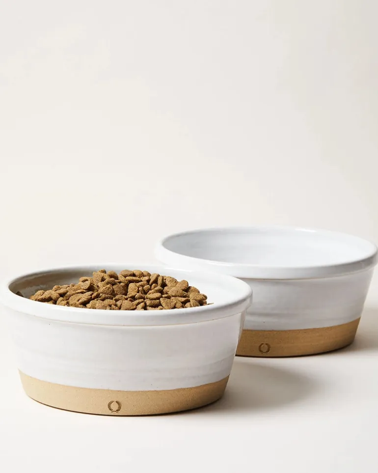 Stoneware Farm Dog Bowl (Made in the USA)