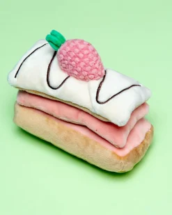 Strawberry Mille-Feuille Nosework Dog Toy