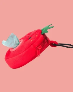 Strawberry Poo Pooch Pouch Dispenser