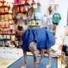 Stretch Fleece in Navy Blue