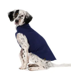 Stretch Fleece in Navy Blue