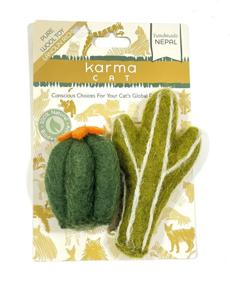 Succulent Cat Toys (2-Pack)