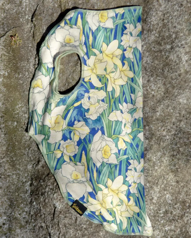 Sun Shield Dog Tee in Daffodils (Made in the USA)