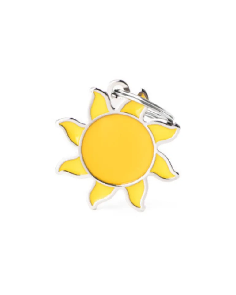 Sunshine Dog Custom Pet ID Tag