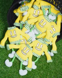 Sweater Guy Squeaky Dog Toy