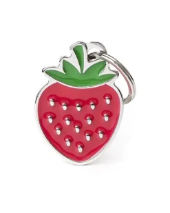 Sweet as a Strawberry Custom Pet ID Tag