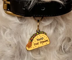 Taco The Town ID Tag (Custom/Drop-Ship)