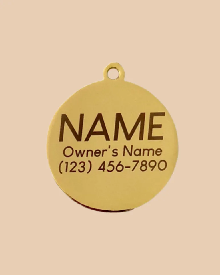Taco The Town ID Tag (Custom/Drop-Ship)